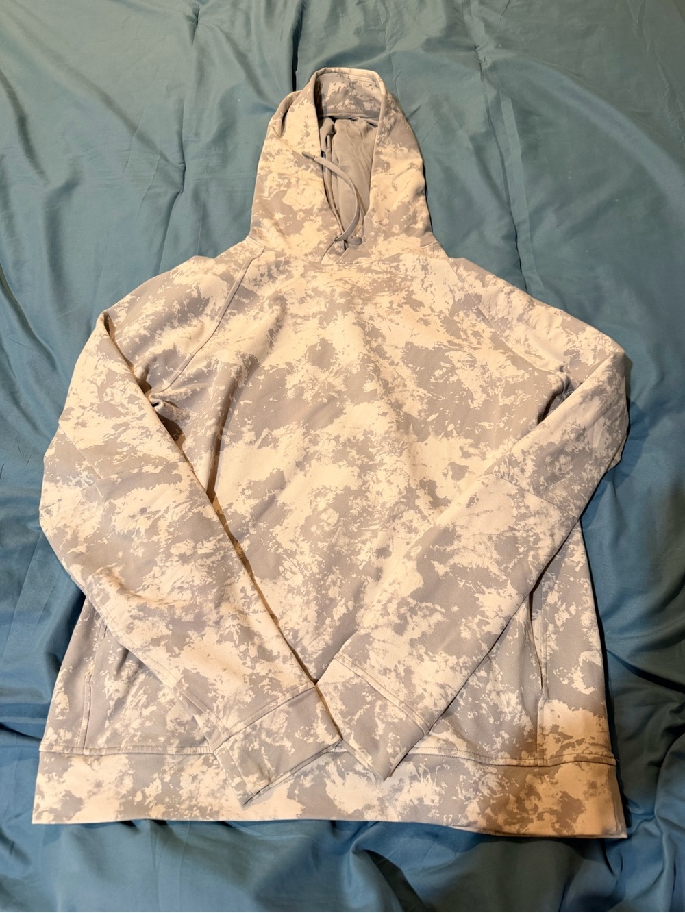 Lululemon Gray Camouflage Hoodie